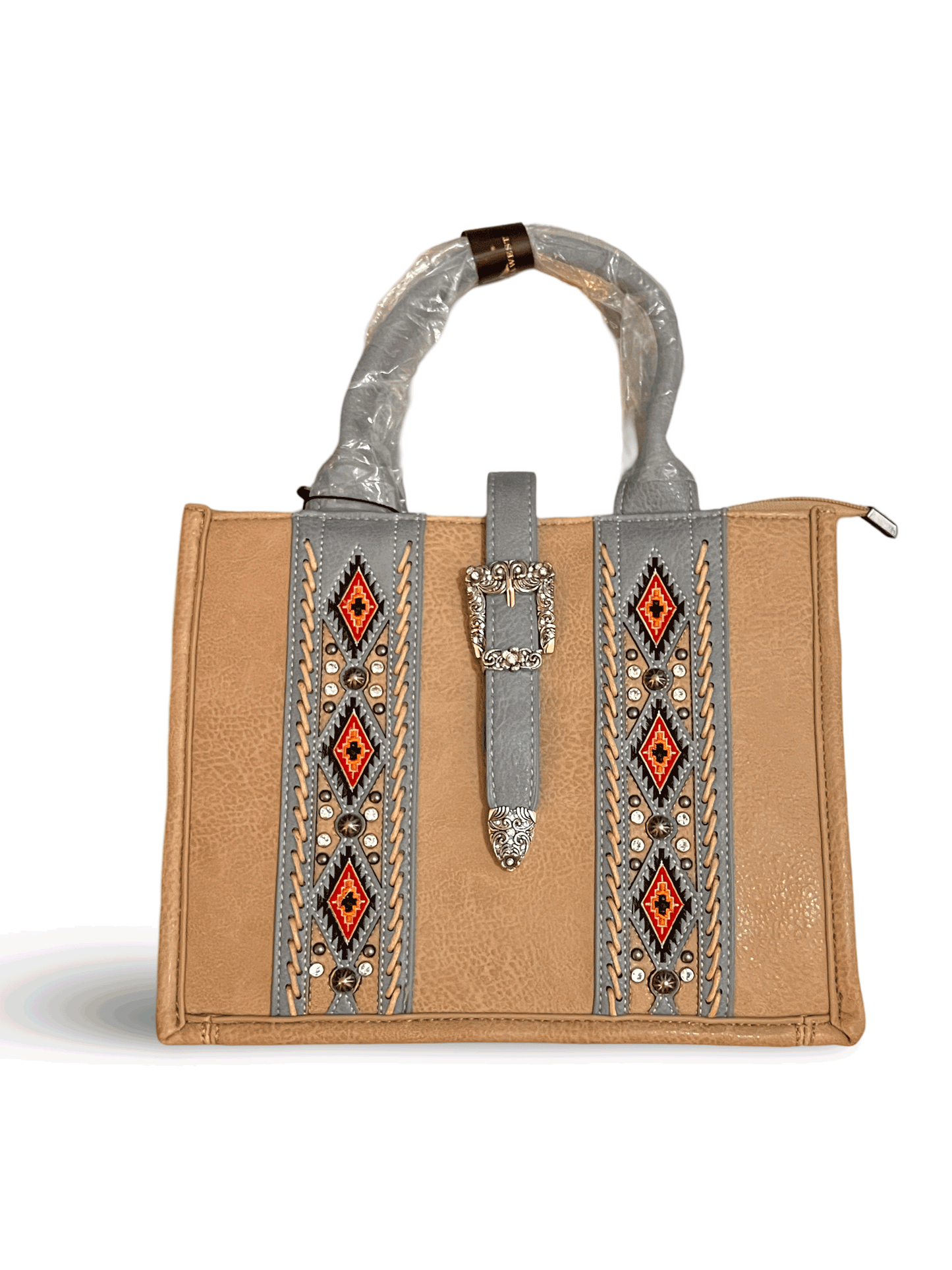 Montana West Aztec Tote Crossbody Bag